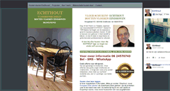 Desktop Screenshot of echthout.com